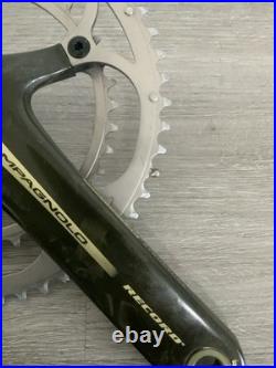 CAMPAGNOLO RECORD CRANKSET DOUBLE 53-39 TOOTH 177.5 MM ARMS 10 OR 9 SPEED With BB