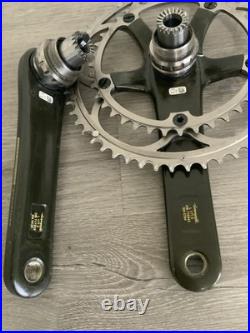 CAMPAGNOLO RECORD CRANKSET DOUBLE 53-39 TOOTH 177.5 MM ARMS 10 OR 9 SPEED With BB
