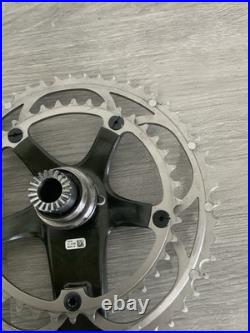 CAMPAGNOLO RECORD CRANKSET DOUBLE 53-39 TOOTH 177.5 MM ARMS 10 OR 9 SPEED With BB