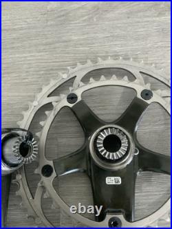 CAMPAGNOLO RECORD CRANKSET DOUBLE 53-39 TOOTH 177.5 MM ARMS 10 OR 9 SPEED With BB