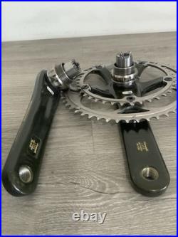 CAMPAGNOLO RECORD CRANKSET DOUBLE 53-39 TOOTH 177.5 MM ARMS 10 OR 9 SPEED With BB