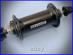 CAMPAGNOLO RECORD HUBS SET 32H 9/12s 32 holes excellent condition VGC