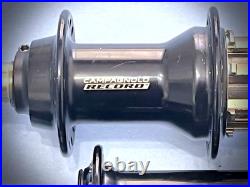 CAMPAGNOLO RECORD HUBS SET 32H 9/12s 32 holes excellent condition VGC