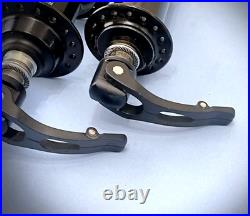 CAMPAGNOLO RECORD HUBS SET 32H 9/12s 32 holes excellent condition VGC