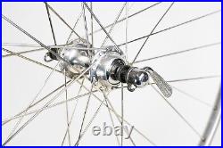 CAMPAGNOLO RECORD NISI WHEELS 700c 28 TUBULAR ROAD BIKE VINTAGE 60s 70s CLASSIC