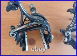CAMPAGNOLO SUPER RECORD 11 skeleton br11 sr br11srr black dual pivot road brakes