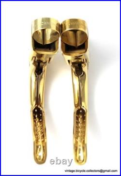 CAMPAGNOLO SUPER RECORD BRAKE LEVERS 80S for Vintage Eroica Race Bike Italy