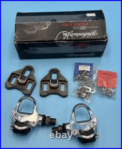 CLASSIC Campagnolo RECORD Titanium PRO-FIT Clipless Road Pedals WITH CLEATS