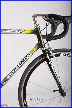 COLNAGO C40 1994 vintage carbon 56cm road bike Campagnolo Record Titanium 9 sp