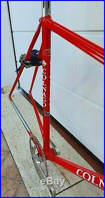 COLNAGO ESAMEXICO PISTA #2 vintage italian steel track bike CAMPAGNOLO C-RECORD