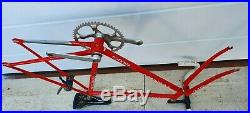 COLNAGO ESAMEXICO PISTA #2 vintage italian steel track bike CAMPAGNOLO C-RECORD