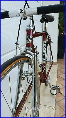 COLNAGO SUPER vintage italian steel road bike CAMPAGNOLO RECORD