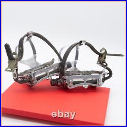 Campagnolo 1037 Record Pedals Steel Vintage Quill Road Bike 70s Silver Bicycle