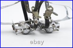 Campagnolo 1037 Record Pedals Steel Vintage Quill Road Bike 70s Silver Bicycle