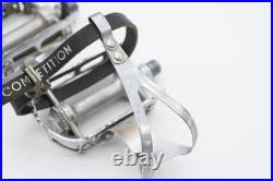 Campagnolo 1037 Record Pedals Steel Vintage Quill Road Bike 70s Silver Bicycle