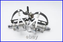 Campagnolo 1037 Record Pedals Steel Vintage Quill Road Bike 70s Silver Bicycle