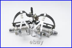 Campagnolo 1037 Record Pedals Steel Vintage Quill Road Bike 70s Silver Bicycle