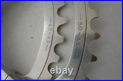 Campagnolo#305/101 1986 C Record 167.5 x 50 x 40 AS standard chainrings crankset