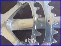 Campagnolo Anniversary Record Crank Set 170 Arms 39 53 Road Racing Vintage