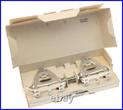 Campagnolo Athena Road Pedals C-Record Era with Straps Strada NOS NEW