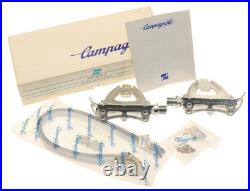 Campagnolo Athena Road Pedals C-Record Era with Straps Strada NOS NEW