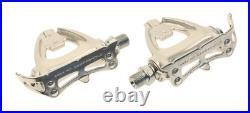 Campagnolo Athena Road Pedals C-Record Era with Straps Strada NOS NEW