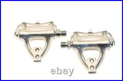 Campagnolo Athena Road Pedals C-Record Era with Straps Strada NOS NEW