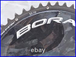 Campagnolo Bora Ultra 11s Crankset 170mm 53/39 NEW Carbon Ultra Torque Titanium