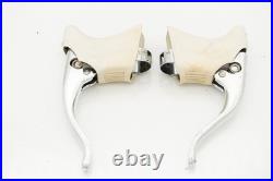 Campagnolo C Record Power Grade Levers Brake Road Bike Vintage 80s Campagnolo C Record Power Grade Levers Brake Road Bike Vintage 80s