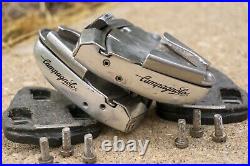 Campagnolo C Record SGR-1 Clipless Pedals Cleats Vintage Race Bike Aero Cinelli