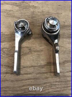 Campagnolo C-Record Synchro Road Bike Down Tube Shifters 6-7 Speed First Gen