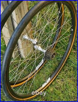 Campagnolo C Record Wheelset Contax Wheels 26 Rims Vintage Mountain Bike 135 36H