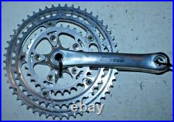 Campagnolo Centaur Road Bike Crank Set BCD130 52/42/30t 175mm ISO Silver Campy Campagnolo Centaur Road Bike Crank Set BCD130 52/42/30t 175mm ISO Silver Campy