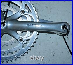 Campagnolo Centaur Road Bike Crank Set BCD130 52/42/30t 175mm ISO Silver Campy Campagnolo Centaur Road Bike Crank Set BCD130 52/42/30t 175mm ISO Silver Campy
