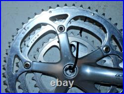 Campagnolo Centaur Road Bike Crank Set BCD130 52/42/30t 175mm ISO Silver Campy Campagnolo Centaur Road Bike Crank Set BCD130 52/42/30t 175mm ISO Silver Campy