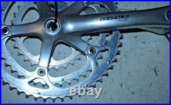 Campagnolo Centaur Road Bike Crank Set BCD130 52/42/30t 175mm ISO Silver Campy Campagnolo Centaur Road Bike Crank Set BCD130 52/42/30t 175mm ISO Silver Campy