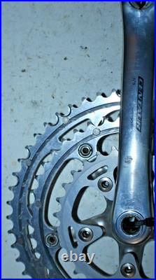 Campagnolo Centaur Road Bike Crank Set BCD130 52/42/30t 175mm ISO Silver Campy Campagnolo Centaur Road Bike Crank Set BCD130 52/42/30t 175mm ISO Silver Campy