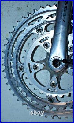Campagnolo Centaur Road Bike Crank Set BCD130 52/42/30t 175mm ISO Silver Campy Campagnolo Centaur Road Bike Crank Set BCD130 52/42/30t 175mm ISO Silver Campy