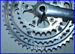 Campagnolo Centaur Road Bike Crank Set BCD130 52/42/30t 175mm ISO Silver Campy Campagnolo Centaur Road Bike Crank Set BCD130 52/42/30t 175mm ISO Silver Campy