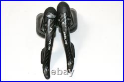Campagnolo Chorus Carbon Fiber Shift Levers 10 Speed Drop Bar Shifter Set 10s