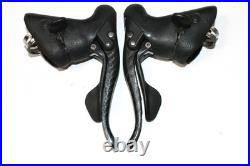 Campagnolo Chorus Carbon Fiber Shift Levers 10 Speed Drop Bar Shifter Set 10s
