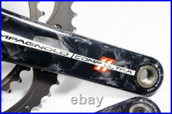 Campagnolo Comp Ultra 11 Speed 53/39 172.5mm Over-Torque Crankset Super Record Campagnolo Comp Ultra 11 Speed 53/39 172.5mm Over-Torque Crankset Super Record