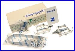 Campagnolo Croce D'Aune Road Pedals C-Record Era with Straps Strada NOS NEW