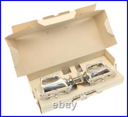 Campagnolo Croce D'Aune Road Pedals C-Record Era with Straps Strada NOS NEW