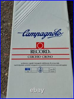 Campagnolo NIB NOS Record 700C x 20mm 32H Rim set Tubular