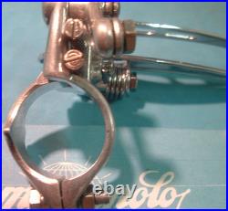 Campagnolo Nuovo Record #1052/NT 28.6MM Road Front Derailleur NEWithNOS-3 Hole