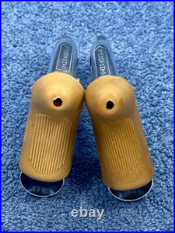 Campagnolo Nuovo Record Brake Levers Early Type Polished With Nice Remade Hoods