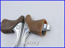 Campagnolo Nuovo Record Brake Levers Vintage Bike THICK Hoods color Gum NOS