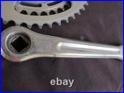 Campagnolo Nuovo Record Crank Set 170 42/52 Road Racing Vintage Bicycle