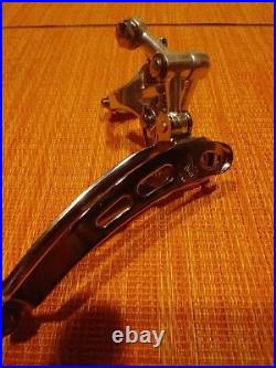 Campagnolo Nuovo Record Front Derailleur 28.6 Vintage Racing Bicycle 3 hole NOS